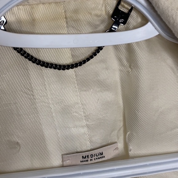 Aritzia T Babaton Howell Cream Pea Coat - Picture 4 of 9